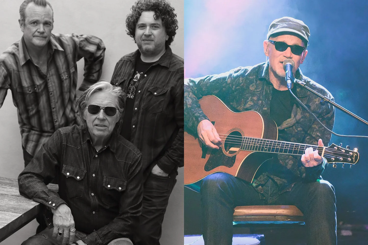 The John Doe Folk Trio / Marshall Crenshaw at Levon Helm Studios